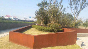 连城耐候钢挡土墙